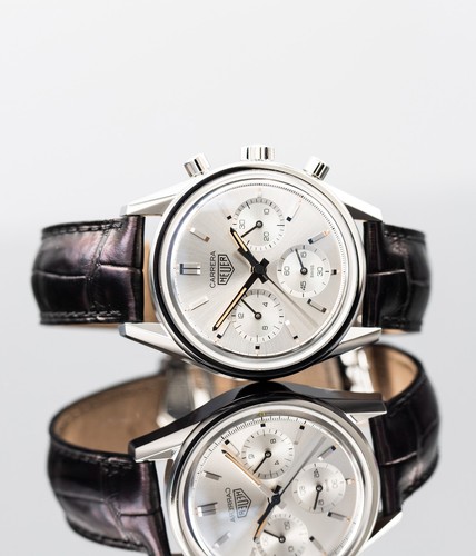 Tag heuer carrera 39mm silver - tag,
