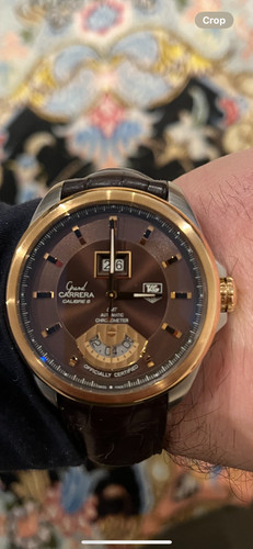 Tag heuer grand carrera brown - tag,