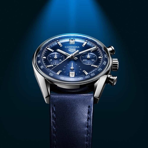 Tag heuer carrera blue dial - heuer,