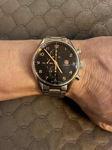 Tag heuer carrera men black - tag, men's