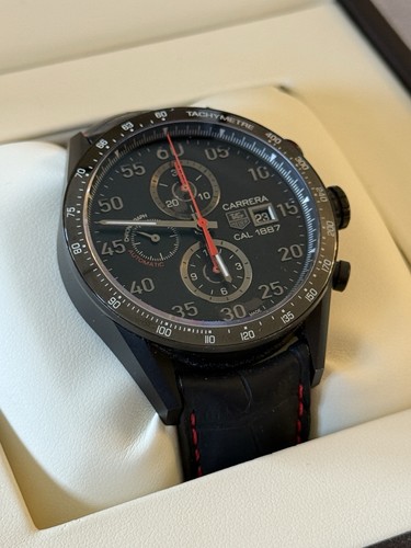 Tag heuer carrera 1887 black - heuer,